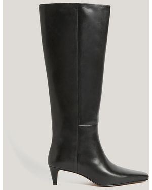 Jigsaw Leather Bobbi Knee High Boot - Black