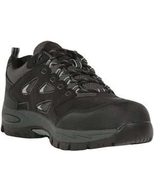 Regatta Safety Trainers Mudstone Mixed/Granite - Black
