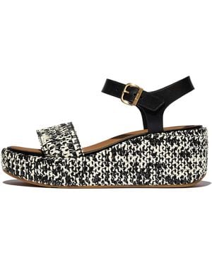Fitflop Platfforms Wedge Sandal - Black