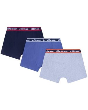 Ellesse Muxel735 3Pk Boxers - Blue