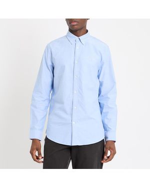 Crew Sky Slim Fit Oxford Shirt - Blue