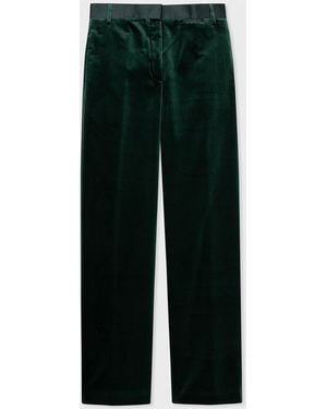 Paul Smith Bottle Velvet Chinos - Green