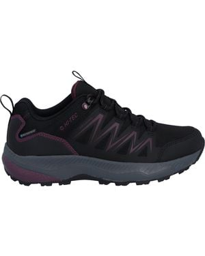 Hi-Tec Stealth Low Wp Trail Shoe - Black