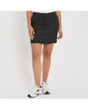Under Armour Links Woven Printed Skort - Black