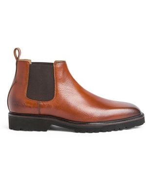 Oliver Sweeney Tan Colwick Ankle Boots - Brown