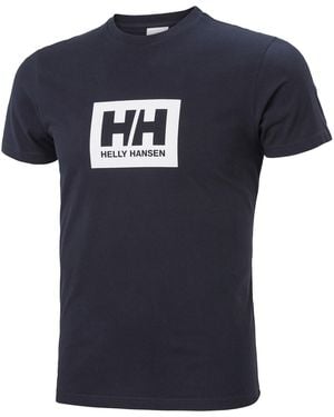 Helly Hansen Hh Box T-Shirt - Blue