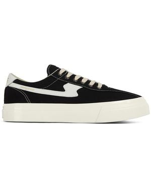 Stepney Workers Club Dellow S-Strike Canvas Trainer - Black