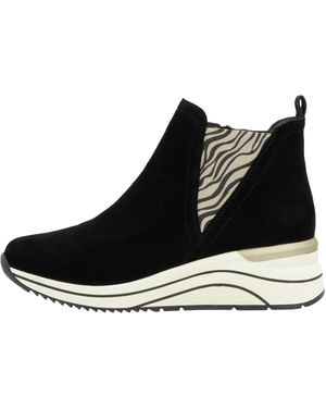 Remonte D0T75-03 Heeled Ankle Boots - Black