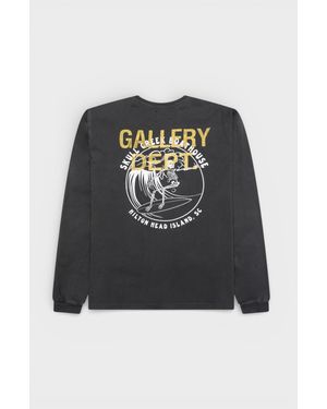 GALLERY DEPT. Skull Creek L/S Tee Vintage - Black