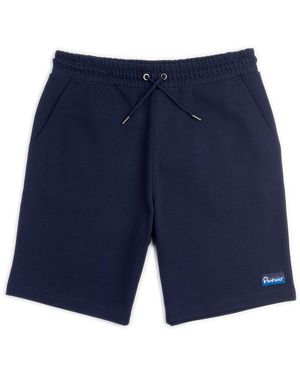 Penfield Embroidered Logo Cotton Sweatshorts - Blue