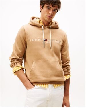 Tommy Hilfiger Tan Hoodie - Natural
