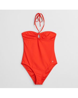 GANT Halterneck Swimsuit - Red