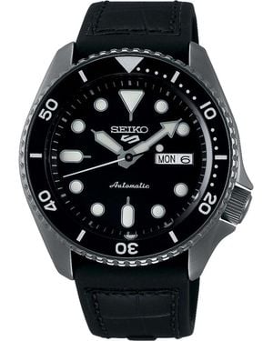 Seiko 5 Sports Srpd65K3 Dial Automatic Watch - Black