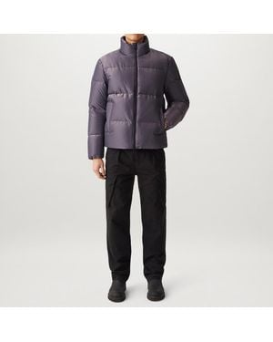 Belstaff Grid Paxton Puffer Jacket - Blue