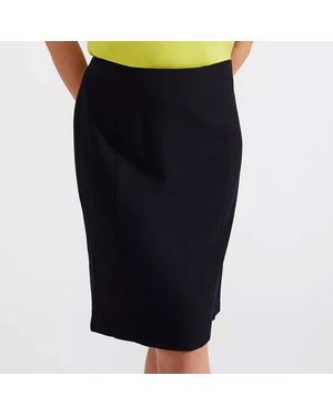 Hobbs Mia Pencil Skirt - Blue