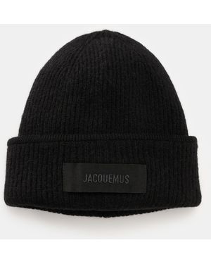 Jacquemus Mütze 'Le Bonnet Gros Grain' - Schwarz