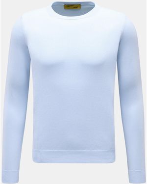 B.F. Knitwear Rundhalspullover - Blau
