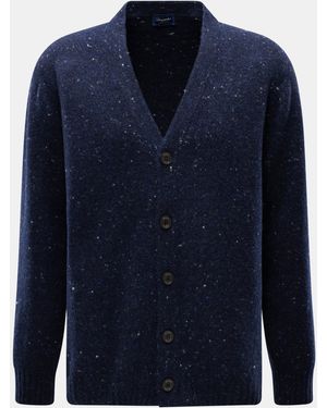 Drumohr Cardigan Meliert - Blau