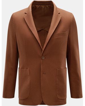 Percival Sakko 'Tailored Linen' - Braun