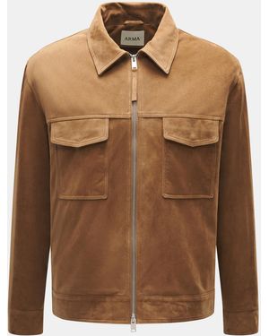 Arma Velourslederjacke 'Kale' - Braun