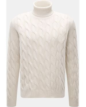 Moorer Rollkragenpullover 'Gordon' - Weiß