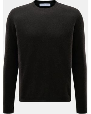 Iris Von Arnim Cashmere-Seide Rundhalspullover 'Amiro' - Schwarz