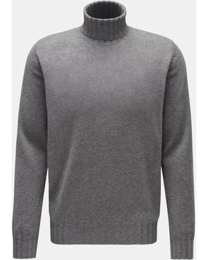 Lamano Artisans Cashmere Rollkragenpullover - Grau