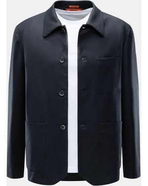 Barena Overshirt - Schwarz