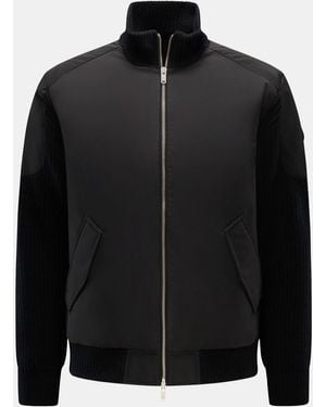 Moose Knuckles Daunenblouson 'Magnus Knit Hybrid' - Schwarz