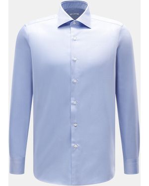 Fray Business Hemd Haifisch-Kragen 'Nello' - Blau