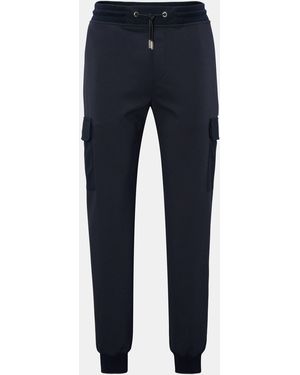 Moorer Cargo-Sweathose 'Enrich' - Blau