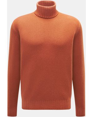 FILIPPO DE LAURENTIIS Rollkragenpullover - Orange