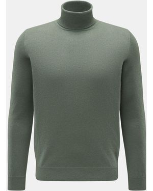 von Braun Cashmere Rollkragenpullover - Grün