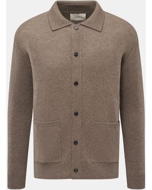 Lisa Yang Cashmere Cardigan 'Maximilian' - Braun