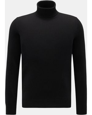 von Braun Cashmere Rollkragenpullover - Schwarz