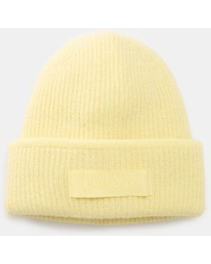 Jacquemus Mütze 'Le Bonnet Gros Grain' - Gelb
