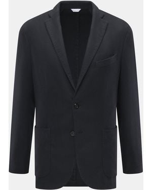 Boglioli Cashmere Jersey-Blazer 'K. Jacket' - Blau