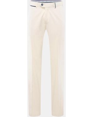 Hiltl Baumwollhose 'Peaker' - Weiß