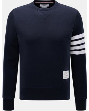 Thom Browne Rundhals-Sweatshirt - Blau