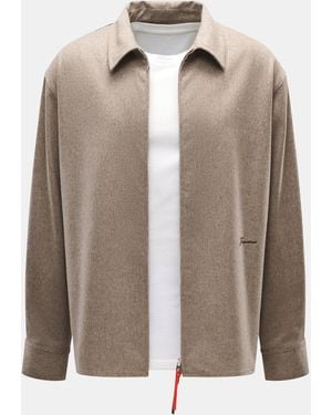 Jacquemus Overshirt Meliert - Braun