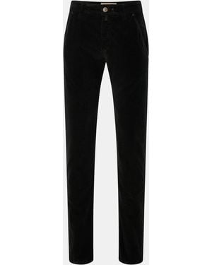 handpicked Cordhose 'Parma' - Schwarz