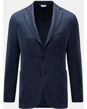 Boglioli Strickblazer Meliert - Blau