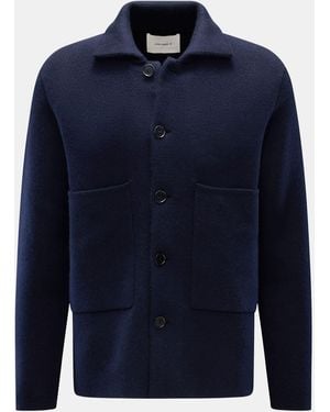 Lisa Yang Cashmere Cardigan 'Louis' - Blau