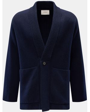 Lisa Yang Cashmere Cardigan 'Lance' - Blau