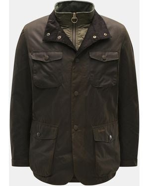Barbour Wachsjacke 'Ogston' - Schwarz