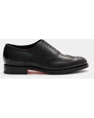 Santoni Oxford 'Collin' - Schwarz
