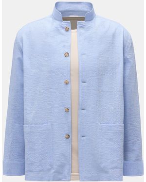Giampaolo Overshirt Hellblau