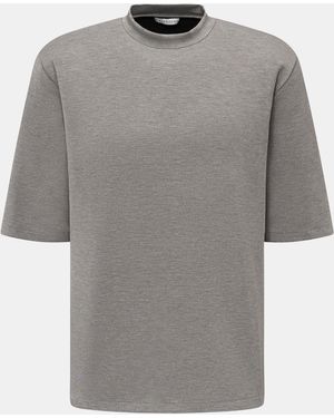 KIEFERMANN Rundhals-T-Shirt 'Thorfinn' Meliert - Grau