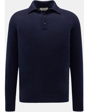 FILIPPO DE LAURENTIIS Strickpolo - Blau