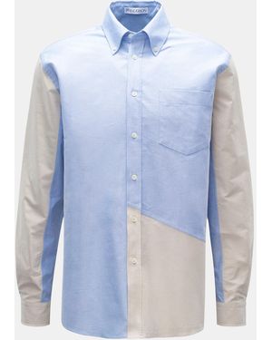 JW Anderson Oxfordhemd Button-Down-Kragen - Blau